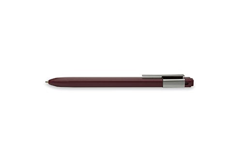 Moleskine Classic Click Ball Pen, Burgundy Red, Large Point (1.0 MM)
