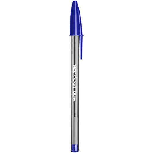 BIC Cristal Xtra Bold Ballpoint Pen, Bold Point (1.6mm), Blue, 24-Count