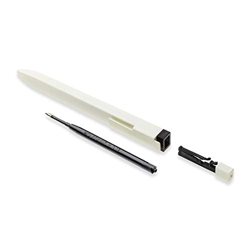 Moleskine Go Pen Ballpoint Pen, 1.0mm Point, Squared