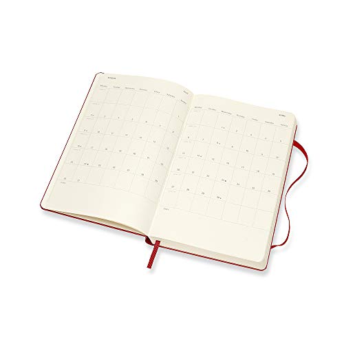 Moleskine Classic 12 Month 2020 Daily Planner, Hard Cover