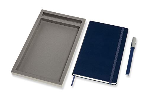 Moleskine Notebook & Pen Set, Classic, Sapphire Blue
