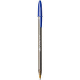 BIC Cristal Xtra Bold Ballpoint Pen, Bold Point (1.6mm), Blue, 24-Count