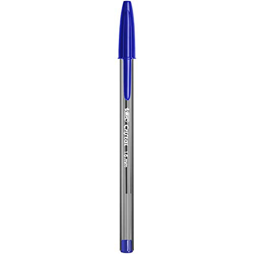 BIC Cristal Xtra Bold Ballpoint Pen, Bold Point (1.6mm), Blue, 24-Count