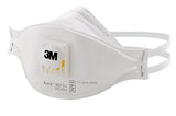 3M 9211+ Aura N95 Particulate Respirator, White, Pack of 120