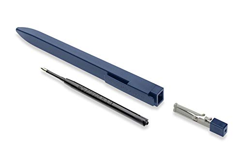 Moleskine Go Pen Ballpoint Pen, 1.0mm Point, Sapphire Blue