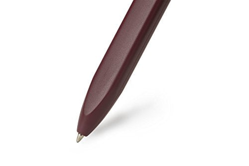 Moleskine Classic Click Ball Pen, Burgundy Red, Large Point (1.0 MM)