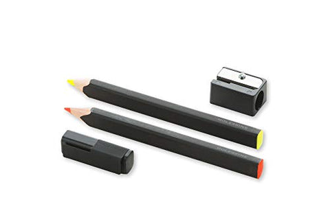 Moleskine Classic Highlighter Pencil Set w/Sharpener