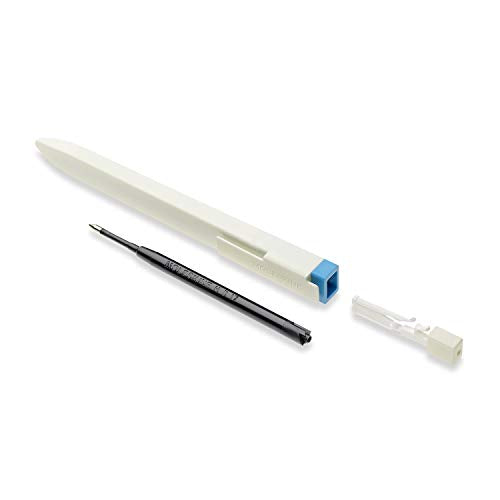 Moleskine Go Pen Ballpoint Pen, 1.0mm Point, Cyan