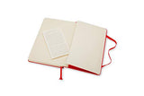 Moleskine Classic Notebook, Hard Cover, Large (5" x 8.25") Ruled/Lined, Scarlet Red