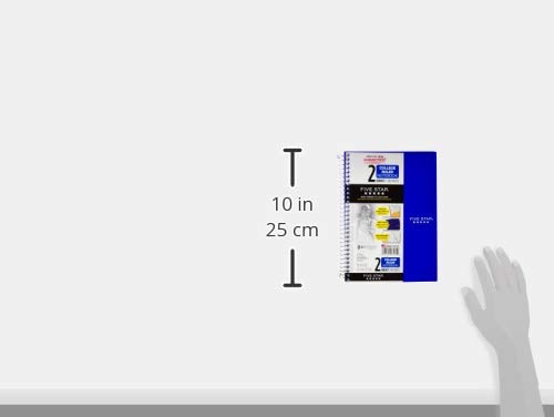 Mead FBA_6180 Five Star Spiral Notebook, College Ruled