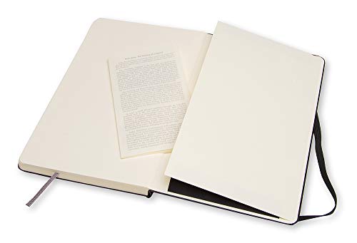 Moleskine Art Sketchbook, Hard Cover, Large (5" x 8.25") Plain/Blank, Black, 104 Pages