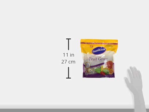 Sunkist Fruit Gems Soft Candy, Assorted Natural Flavors, 2-lb