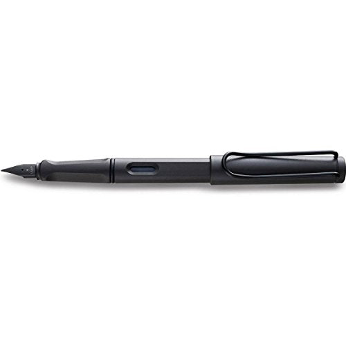 Lamy Safari Fountain Pen (17F) Umber + 5 Black Ink Cartridges