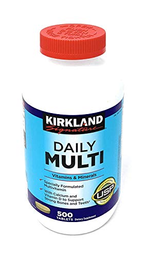 Daily Multi Vitamins & Minerals 500 Tablets Kirkland Signature™