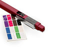 Moleskine Classic Click Ball Pen, Burgundy Red, Large Point (1.0 MM)