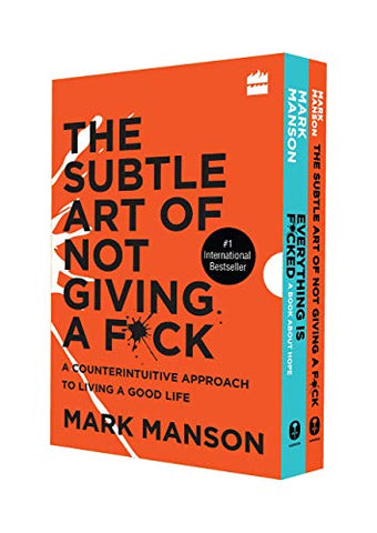 By [Mark Manson] The Subtle Art of Not Giving a F*ck & Everything Is F*cked two book combo