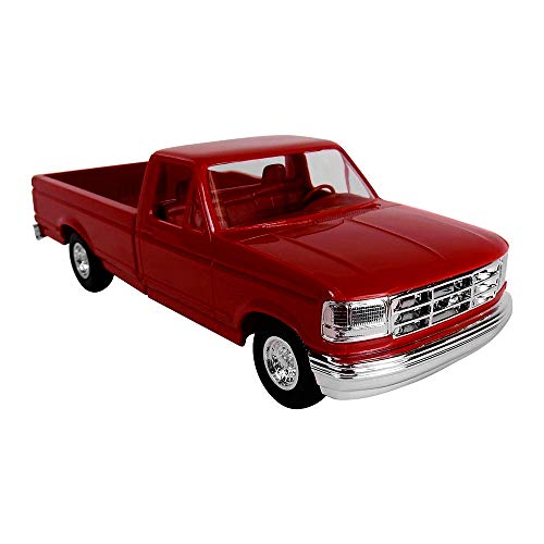 ERTL AMT 1994 Ford F150 Pickup XLT, 1:25 Scale, Crimson Red. Plastic ERTL Promo Collectors Item.