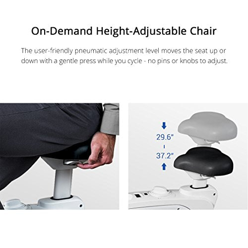 FlexiSpot Under Desk Bike Home Office Exercise Bike