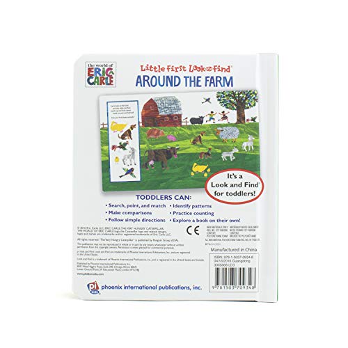 World of Eric Carle - Around the Farm Little First Look and Find