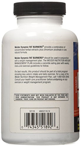 Weider Fat Burner 120 tablets