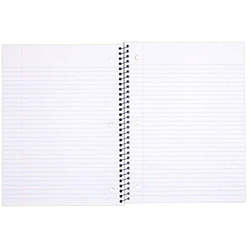 Mead Spiral Notebooks, 1 Subject, College Ruled Paper