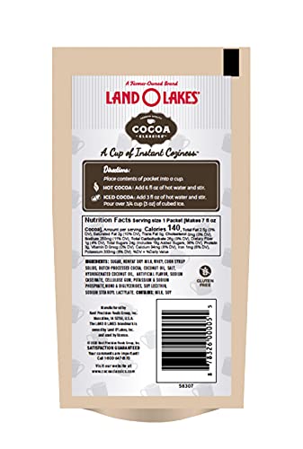 Land O Lakes Cocoa Classics, French Vanilla & Chocolate Hot Cocoa Mix, 1.25-Ounce Packets (Pack of 36)