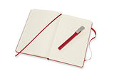 Moleskine Classic Hard Cover Ruled Notebook & Rollergel Pen Set