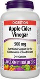 Webber Naturals Apple Cider Vinegar 240 Capsules
