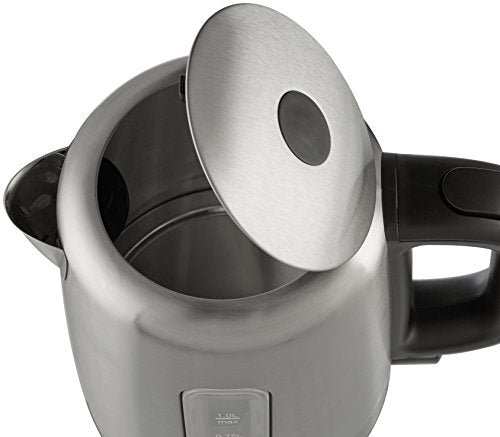 AmazonBasics Stainless Steel Electric Kettle - 1-Liter