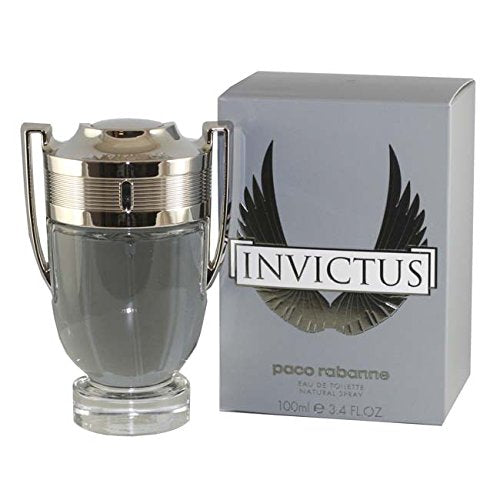 Paco Rabanne Invictus Eau de Toilette Spray for Men, 3.4 Ounce