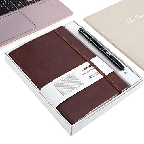 JoyNote A5 Classic Journal Notebook, Collegue Ruled Notebooks with Pen Loop