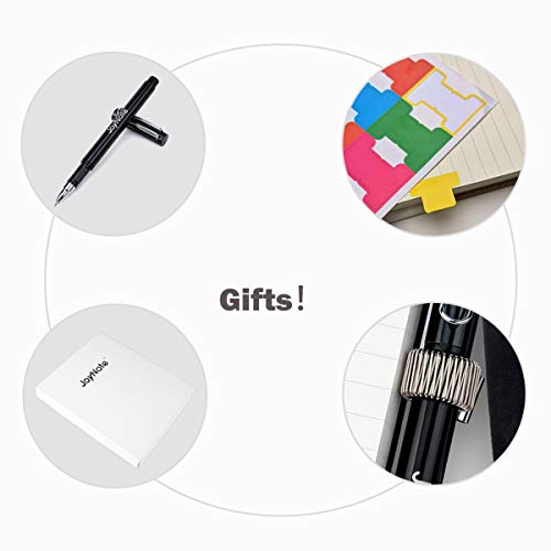 JoyNote A5 Classic Journal Notebook, Collegue Ruled Notebooks with Pen Loop