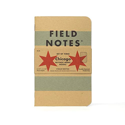 Field Notes: Chicago 3-Pack