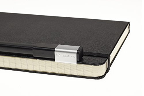 Moleskine Classic Hard Cover Ruled Notebook & Rollergel Pen Set
