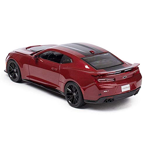 2017 Chevrolet Camaro ZL1 Burgundy 1/24 Diecast Model Car by Maisto 31512