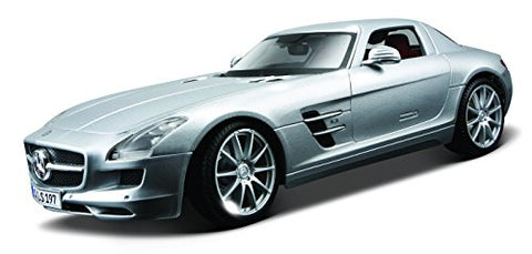 Maisto 1:18 Scale Mercedes-Benz SLS AMG Diecast Vehicle (Colors May Vary)