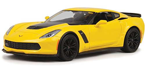 Maisto 31133YL 2015 Chevrolet Corvette C7 Z06 1/24, Yellow