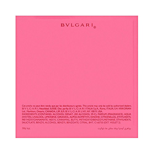 Bvlgari Omnia Pink Sapphire Eau de Toilette Spray