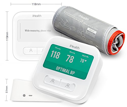 iHealth Clear Wireless Upper Arm Blood Pressure Monitor