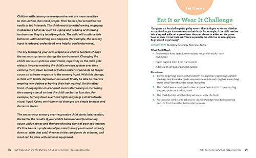 Self Regulation and Mindfulness Activities for Sensory Processing Disorder: Creative Strategies to Help Children Focus and Remain Calm