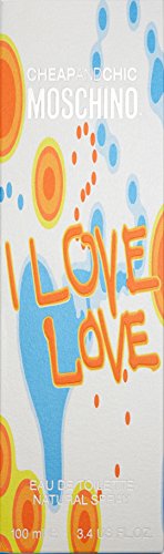 I Love Love For Women. Eau De Toilette Spray 3.4 Ounces