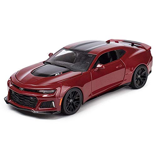 2017 Chevrolet Camaro ZL1 Burgundy 1/24 Diecast Model Car by Maisto 31512