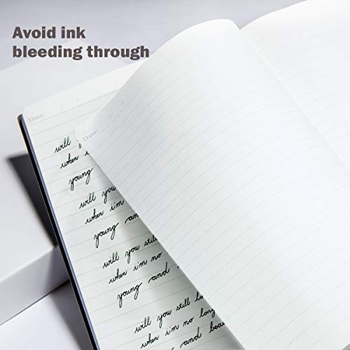 JoyNote A5 Classic Journal Notebook, Collegue Ruled Notebooks with Pen Loop