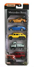 Matchbox Mercedes Benz 5 Pack CLS500,6x6,SLR McLaren,Unimog,G-Class New 2019 MBX