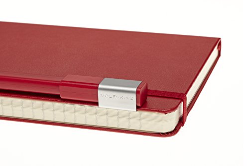 Moleskine Classic Hard Cover Ruled Notebook & Rollergel Pen Set