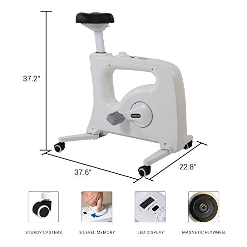 FlexiSpot Under Desk Bike Home Office Exercise Bike