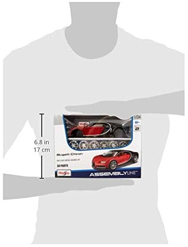 Maisto M39514 "to Build The Bugatti Chiron" Diecast Model Kit, 1: 24 Scale