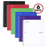 Five Star Spiral Notebooks, 1 Subject, College Ruled Paper