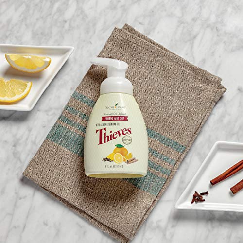 Thieves Foaming Hand Soap by Young Living, 3-Pack (8 Ounces)