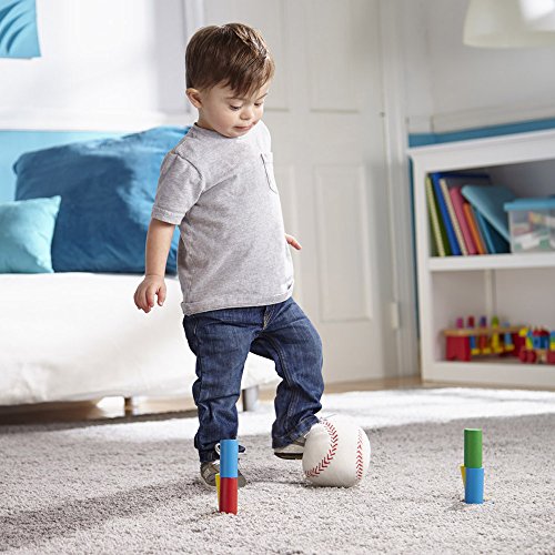 Melissa & Doug Wooden Building Blocks Set